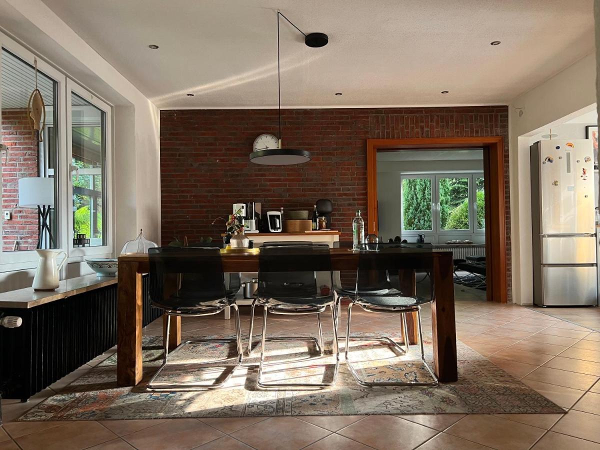 Aussergewoehnliches Haus Mit Sauna, Kamin Und Garten Wilhelmshaven Dış mekan fotoğraf